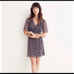 Madewell Floral Dress size 2